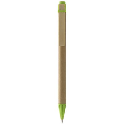 Picture of SALVADOR RECYCLED BALL PEN in Natural-green