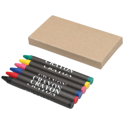 Picture of AYO 6-PIECE COLOUR CRAYON SET
