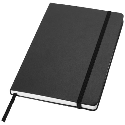 Picture of CLASSIC A5 HARD COVER NOTE BOOK in Solid Black.