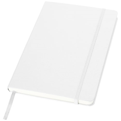 Picture of CLASSIC A5 HARD COVER NOTE BOOK in White.