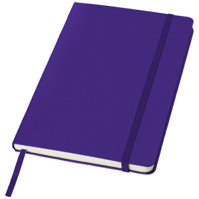 Picture of CLASSIC A5 HARD COVER NOTE BOOK in Purple.