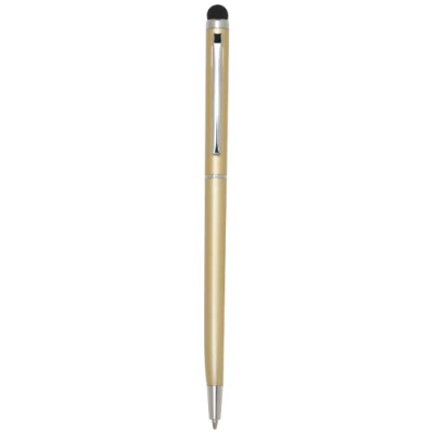 Picture of ORE ALUMINIUM METAL BALL PEN with Stylus (Blue Ink)