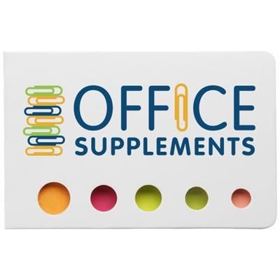 Picture of FERGASON COLOUR STICKY NOTES SET in White Solid