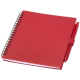 Picture of NIOVE RECYCLED PLASTIC SOFT COVER NOTE BOOK AND BALL PEN SET (BLUE INK)