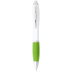 Picture of NASH BALL PEN with White Barrel & Colour Grip (Black Ink)