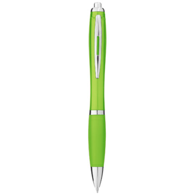 Picture of NASH BALL PEN with Colour Barrel & Grip in Lime