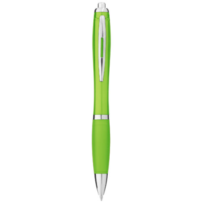 Picture of NASH BALL PEN with Colour Barrel & Grip in Lime.