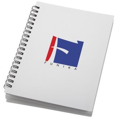 Picture of DUCHESS SPIRAL NOTE BOOK in White Solid