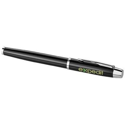 Picture of IM ROLLERBALL PEN in Black Solid-silver