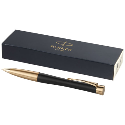 Picture of PARKER URBAN BALL PEN in Solid Black & Gold