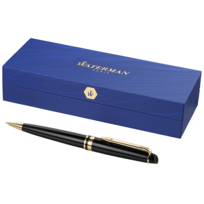 Picture of WATERMAN EXPERT BALL PEN in Solid Black & Gold