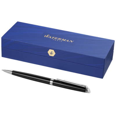 Picture of HÉMISPHÈRE BALL PEN in Black Solid-silver