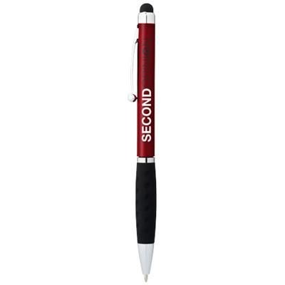 Picture of ZIGGY STYLUS BALL PEN in Red-black Solid