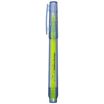 Picture of VANCOUVER RECYCLED HIGHLIGHTER in Clear Transparent Blue