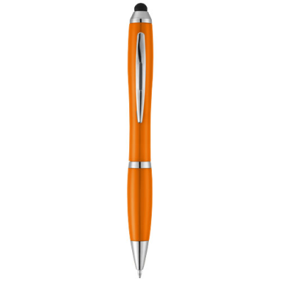 Picture of NASH STYLUS BALL PEN with Colour Grip in Orange