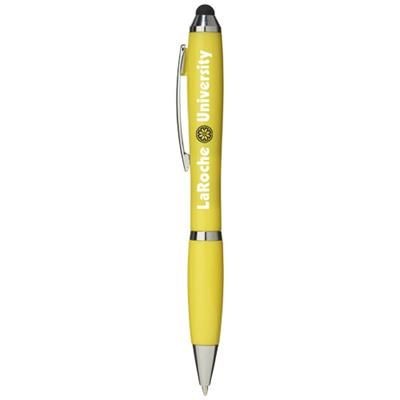 Picture of NASH STYLUS BALL PEN with Colour Grip in Yellow