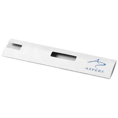 Picture of FIONA SINGLE PEN SLEEVE in White Solid