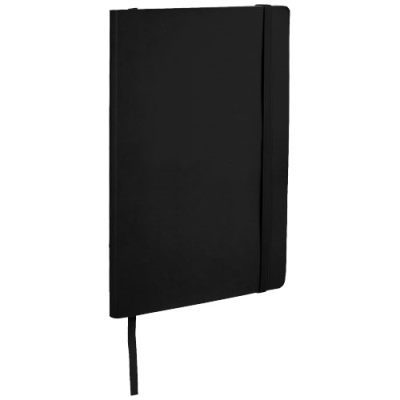 Picture of CLASSIC A5 SOFT COVER NOTE BOOK in Solid Black.