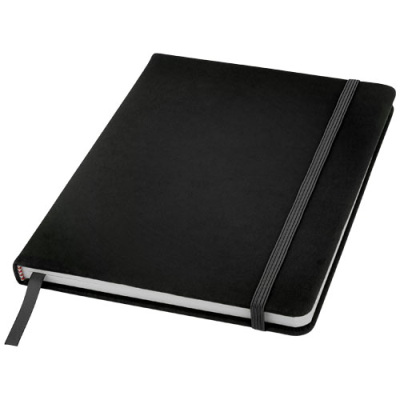 Picture of SPECTRUM A5 HARD COVER NOTE BOOK in Black Solid