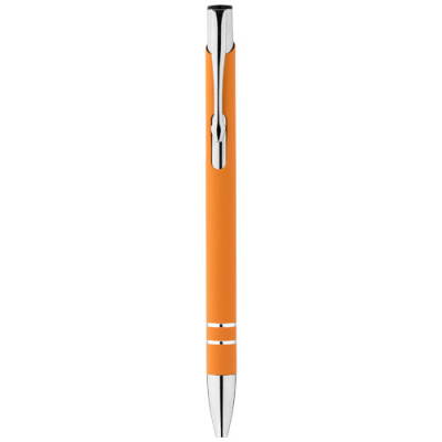 Picture of CORKY BALL PEN with Rubber-coated Exterior in Orange