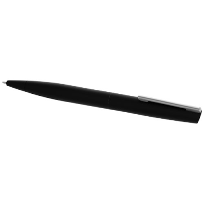 Picture of MILOS SOFT-TOUCH BALL PEN in Black Solid