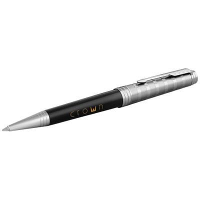 Picture of PREMIER BALL PEN in Black Solid-silver