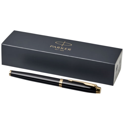 Picture of IM FOUNTAIN PEN in Black Solid-gold