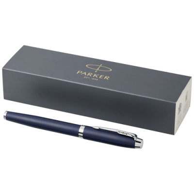 Picture of PARKER IM ROLLERBALL PEN in Blue & Silver