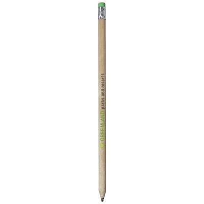 Picture of CAY WOOD PENCIL with Eraser in Green