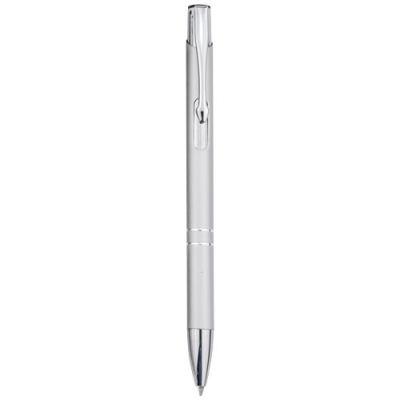 MONETA ALUMINIUM METAL CLICK BALL PEN in Silver.