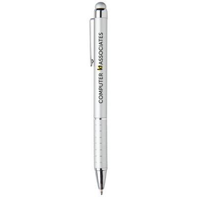 Picture of GLAZE ALUMINIUM METAL BALL PEN in Silver