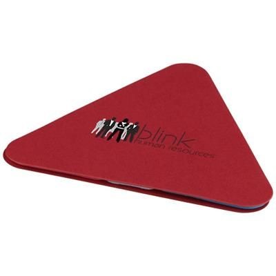 Picture of TRIANGULAR STICKY PAD in Red