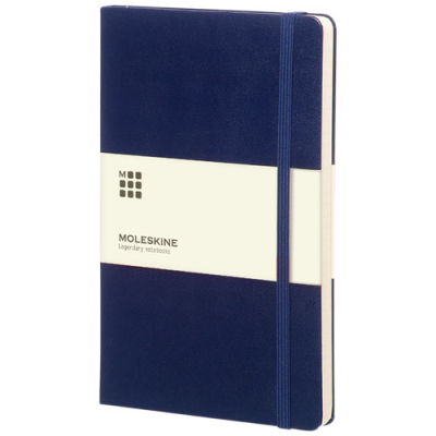 Picture of MOLESKINE CLASSIC L HARD COVER NOTE BOOK - RULED in Prussian Blue