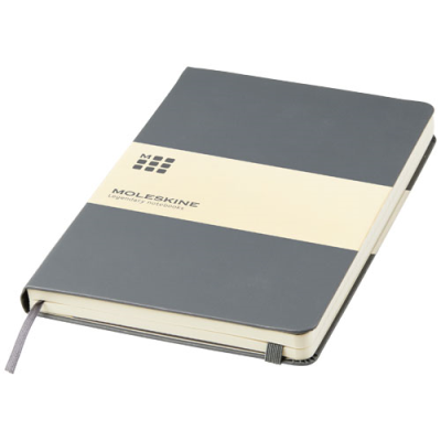 Picture of MOLESKINE CLASSIC L HARD COVER NOTE BOOK - RULED in Slate Grey