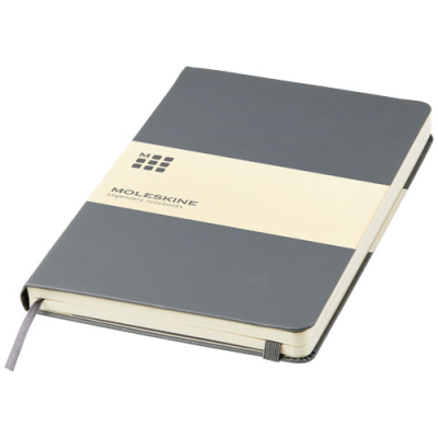 Picture of MOLESKINE CLASSIC L HARD COVER NOTE BOOK - RULED in Slate Grey.