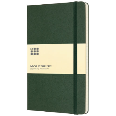 Picture of MOLESKINE CLASSIC L HARD COVER NOTE BOOK - RULED in Myrtle Green
