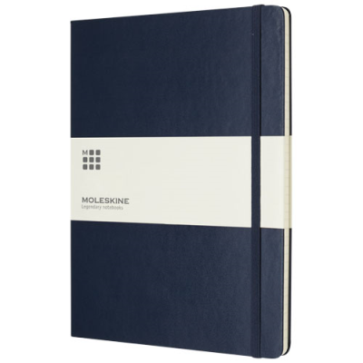 Picture of CLASSIC XL HARD COVER NOTE BOOK - RULED in Sapphire