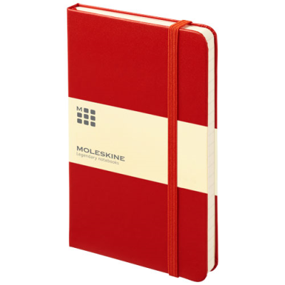 Picture of MOLESKINE CLASSIC PK HARD COVER NOTE BOOK - RULED in Scarlet Red.