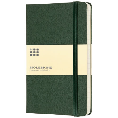 Picture of MOLESKINE CLASSIC PK HARD COVER NOTE BOOK - RULED in Myrtle Green.