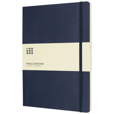 Picture of CLASSIC XL SOFT COVER NOTE BOOK - RULED in Sapphire
