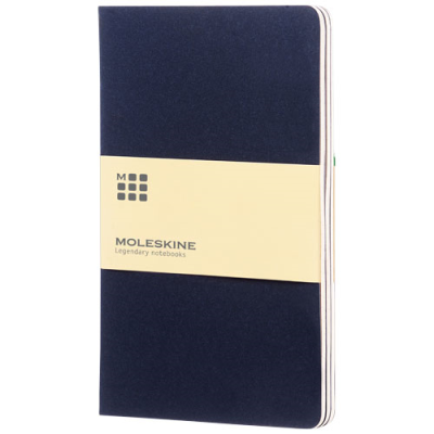 Picture of MOLESKINE CAHIER JOURNAL L - RULED in Indigo Blue.