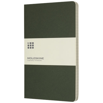 Picture of MOLESKINE CAHIER JOURNAL L - RULED in Myrtle Green.