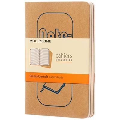 Picture of CAHIER JOURNAL PK - RULED in Kraft Brown