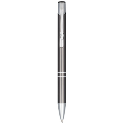 Picture of MONETA ANODIZED ALUMINIUM METAL CLICK BALL PEN in Grey