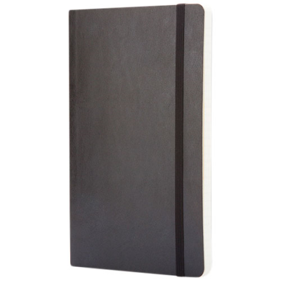 Picture of CLASSIC L SOFT COVER NOTE BOOK - DOTTED in Black Solid