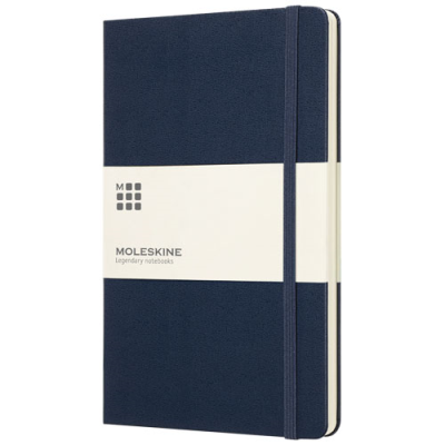 Picture of CLASSIC L HARD COVER NOTE BOOK - DOTTED in Sapphire