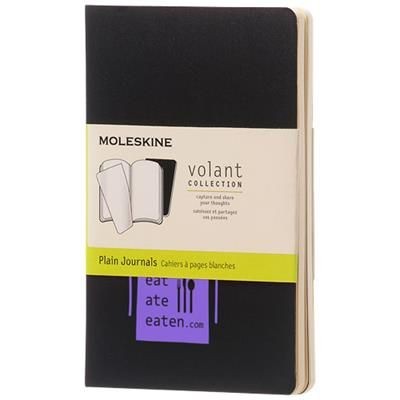 Picture of VOLANT JOURNAL PK - PLAIN in Black Solid
