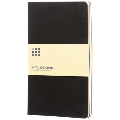 Picture of MOLESKINE CAHIER JOURNAL L - PLAIN in Solid Black.