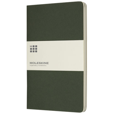 Picture of MOLESKINE CAHIER JOURNAL L - PLAIN in Myrtle Green.