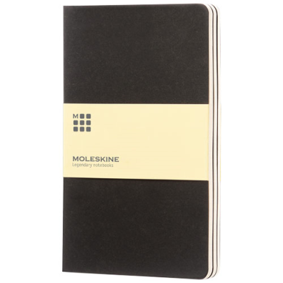 Picture of MOLESKINE CAHIER JOURNAL L - SQUARED in Solid Black.